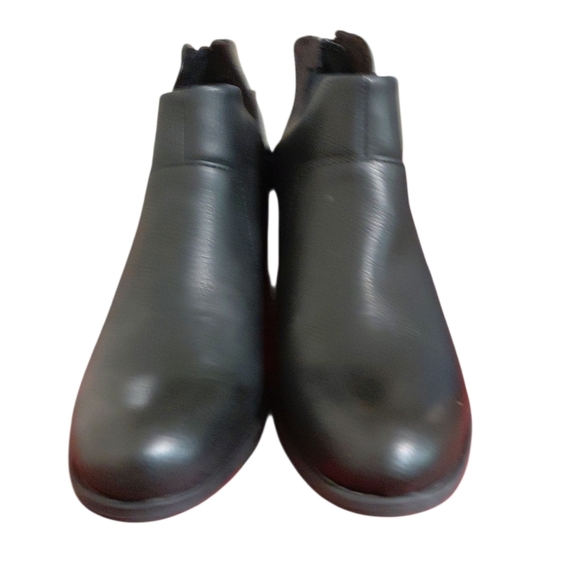 NEW B.O.C Lucy Black Ankle Boot Cut Out Western Booties Size 6 - Picture 3 of 11